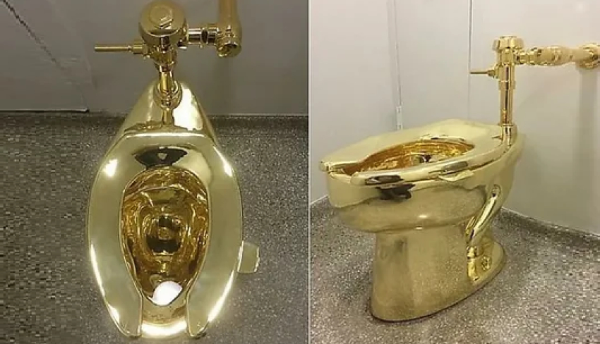 Իտալացի արվեստի պրովոկատորը վաճառում է ոսկե զուգարանակոնք. մեկնարկային գինը՝ 10 միլիոն դոլար