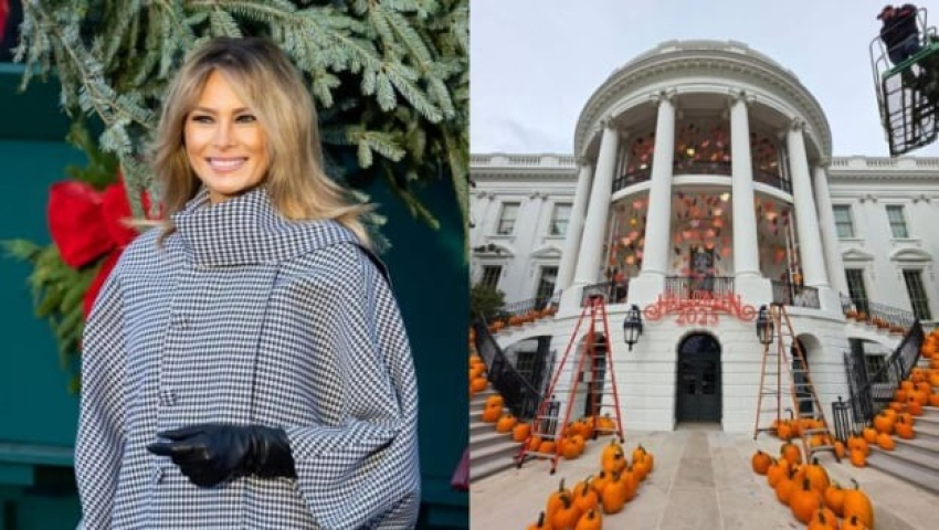 Մելանյա Թրամփը ցուցադրել է Սպիտակ տան Հելոուինի զարդարանքները