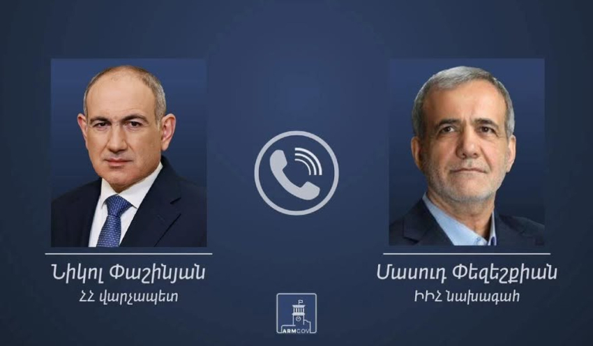 Փաշինյանը և Իրանի նախագահը քննարկել են անվտանգությանն առնչվող հարցեր