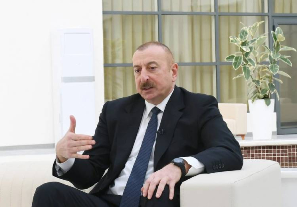 Ադրբեջանում արդեն 5 տարի է, ինչ խաղաղությունը լիովին ապահովված է. Ալիև