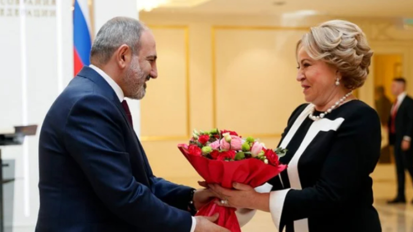 Փաշինյանի և Մատվիենկոյի հանդիպումը Հայաստանում տևել է «նախատեսվածից շատ ավելի երկար». Դաշնության խորհրդի մամուլի ծառայություն