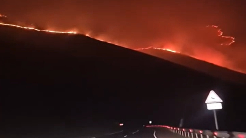 Կրակը վերահսկելի է. ՆԳՆ–ն նոր մանրամասներ է հաղորդել Ճամբարակի հրդեհից