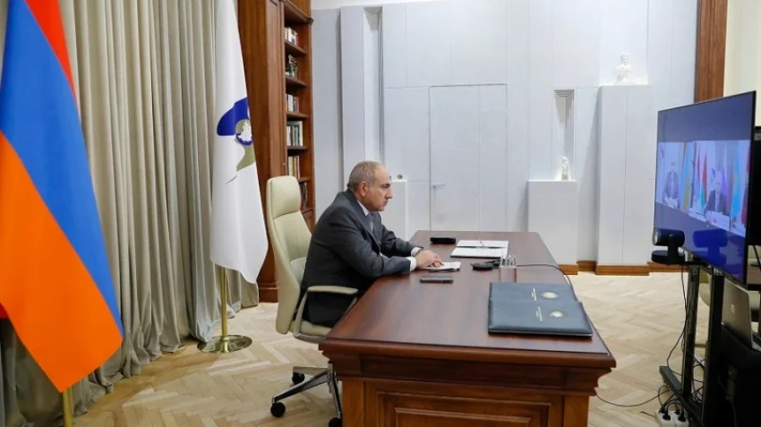 Փաշինյանը տեսակապի միջոցով կմասնակցի Եվրասիական տնտեսական բարձրագույն խորհրդի նիստին