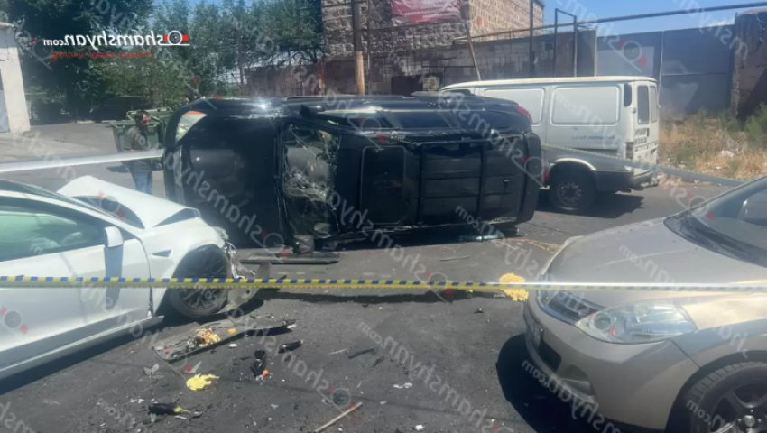 Երևանում բախվել են «Tesla»-ն, «Nissan»-ն ու «Lexus»-ը. տnւժածներն ամուսիններ են և նրանց 6 ամսական երեխան