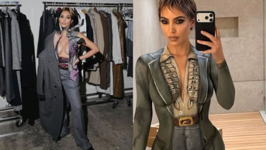 Քիմ Քարդաշյանը մերկացել է RE-EDITION-ի համար. Շիկացած լուսանկարները ցնցեցին Instagram-ը