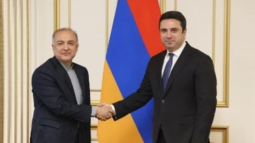 Ալեն Սիմոնյանն այսօր ընդունել է Հայաստանում Իրանի արտակարգ եւ լիազոր դեսպան Մեհդի Սոբհանիին
