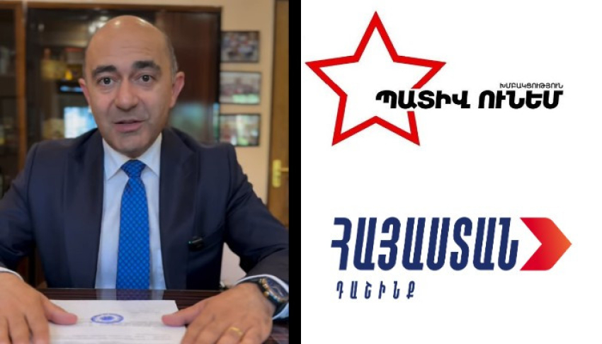 Տղամարդու խոսք եք տվել, որ առանց նախապայմանների կստորագրեք. Էդմոն Մարուքյան. Տեսանյութ
