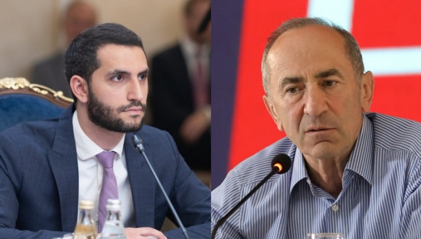Պարո՛ն Քոչարյան, ձեր փոքրիկի ձեռքը կրակն ենք ընկել, մի կերպ մեզ զսպում ենք, որ մի հատ դաստիարակչական ապտակ չհասցնենք․ Ռուբինյան