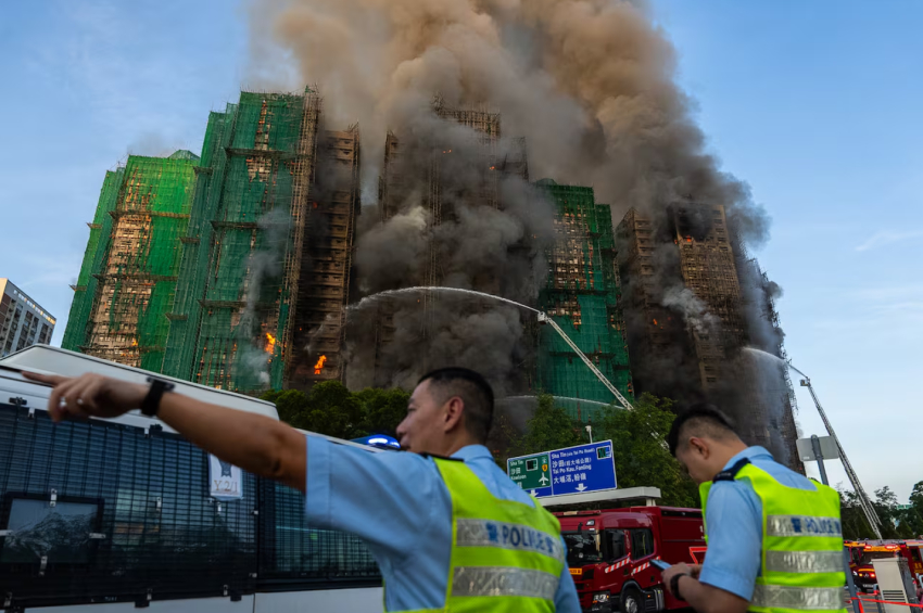 Հոնկոնգում հրդեhի զnհերի թիվը հասել է 44-ի, կա 279 անհետ կորած, 29 վիրավnր